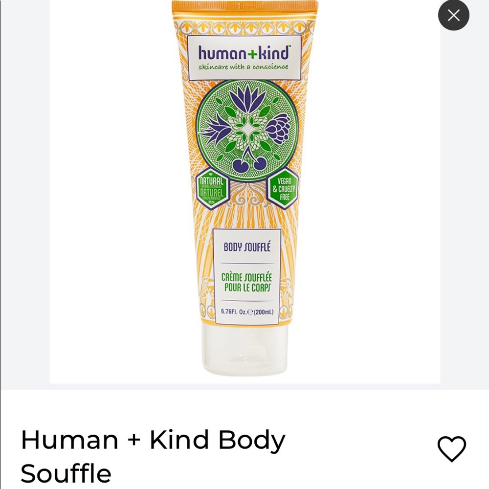 Human + Kind Vegan Body Lotion